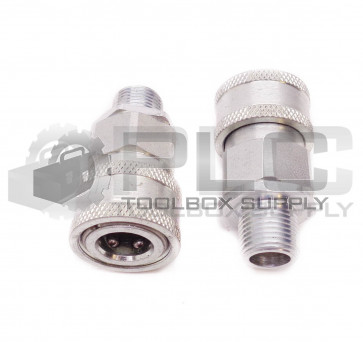 LOT OF 2 NEW SNAP-TITE VHC6 QUICK COUPLER LOCK HOSE 7/16" ID 11/16" OD MALE