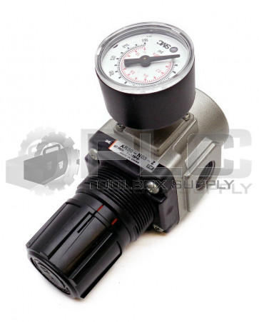NEW SMC AR30-N03-Z PNEUMATIC REGULATOR WITH GAUGE