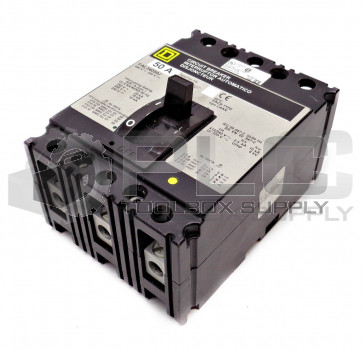 SQUARE D FAL34050J CIRCUIT BREAKER 50A 480V