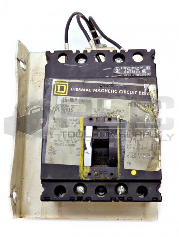 SQUARE D FAL36015 SER 2 15AMP THERMAL-MAGNETIC CIRCUIT BREAKER