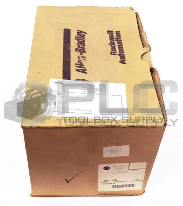 NEW ALLEN BRADLEY 592-BAV16 /B OVERLOAD RELAY