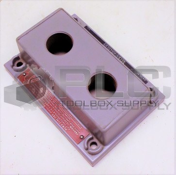 NEW ALLEN BRADLEY 800H-NP31 SERIES X TWO HOLE COVER