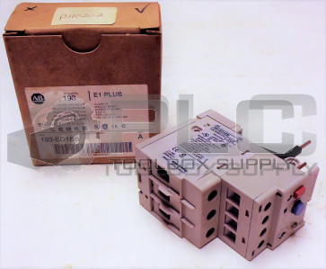 NEW ALLEN BRADLEY 193-ED1EB /A OVERLOAD RELAY CLASS 10 MANUAL RESET