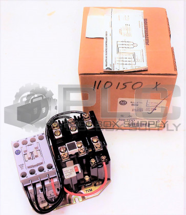 NEW ALLEN BRADLEY 509-TOD /D FULL VOLTAGE STARTER SIZE 00 SERIES D