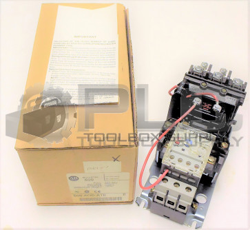 NEW ALLEN BRADLEY 509-AOD-A1E /E FULL VOLTAGE STARTER W/ MANUAL RESET