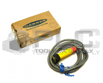 NEW BANNER S18AW3FF100 FIXED-FIELD SENSOR W/ CABLE