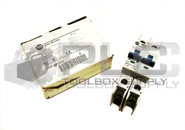 NEW ALLEN BRADLEY 1489-A2C030 SER A MINIATURE CIRCUIT BREAKER 2P 3A