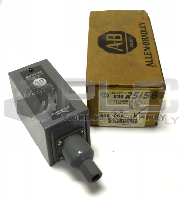 NEW ALLEN BRADLEY 836-C6A ADJUSTABLE PRESSURE CONTROL SWITCH