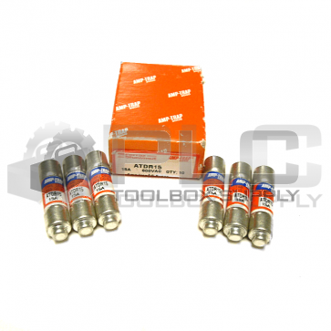 LOT OF 6 NEW FERRAZ SHAWMUT ATDR15 FUSE 15AMP 600VAC