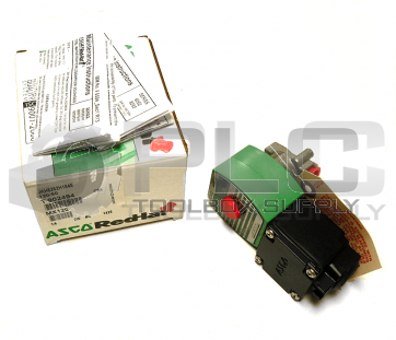NEW ASCO RED-HAT JKH8262H184E SOLENOID VALVE 1/4"