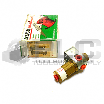 NEW ASCO XP320B01312128 3-WAY AIR/GAS 600PSI 1/8"