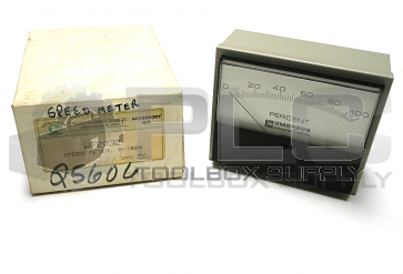 NEW EMERSON INDUSTRIAL CONTROLS 2450-9024 SPEED METER 0-100 WF2032