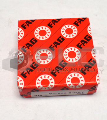 NEW FAG 7205-B-TVP-UA SINGLE ROW ANGULAR CONTACT BALL BEARING