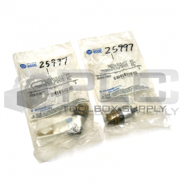 LOT OF 2 NEW ALLEN BRADLEY 800EM-SM22 MAINTAINED SELECTOR SWITCH SER A