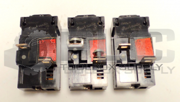 LOT OF 3 PUSHMATIC 31120 BULLDOG CIRCUIT BREAKER 1 POLE