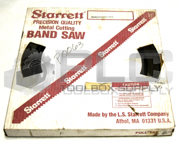 NEW STARRETT 100 FT M42 1"X.035 10-14/S POWERBAND COIL