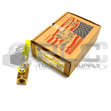 BOX OF 7 NEW APOLLO 70-103-01 BRASS BRONZE BALL VALVE 1/2"