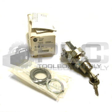 NEW ALLEN BRADLEY 800T-H31D1 SER T 2 POSITION MAINTAINED SELECTOR SWITCH