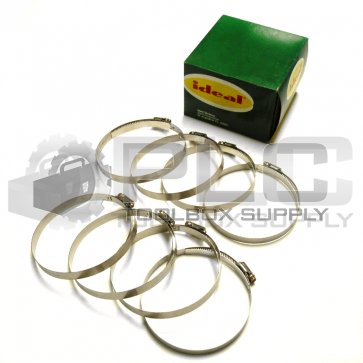 BOX OF 8 NEW IDEAL 5372 CLAMPS FOR 4-4 1/2" HOSE