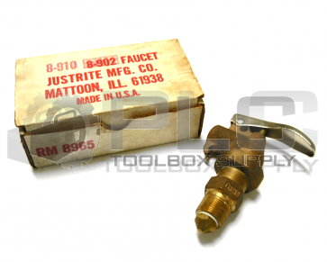 NEW JUSTRITE 8-910 FAUCET