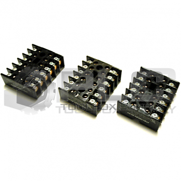 LOT OF 3 NEW STRUTHERS DUNN 27390 12 PIN RELAY SOCKET