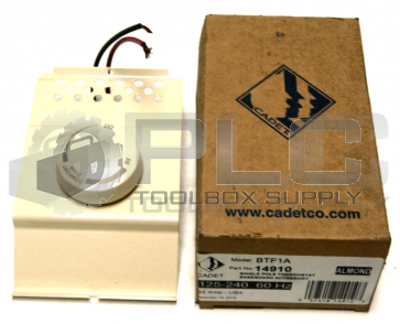 NEW CADET BTF1 SIGNLE POLE BASEBOARD THERMOSTAT