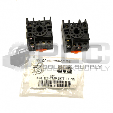 LOT OF 2 NEW EZAUTOMATION EZ-TMRSKT-11PIN EZ MULTI-FUNCTION TIMER