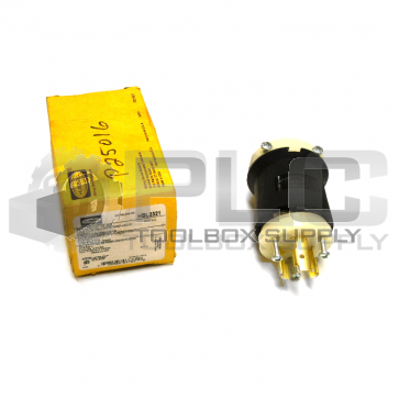 NEW HUBBELL HBL2321 TWIST LOCK PLUG MALE POWER CONNECTOR