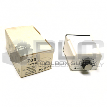 NEW ALLEN BRADLEY 700-HT12BA1 TYPE H TIMING RELAY SER A 