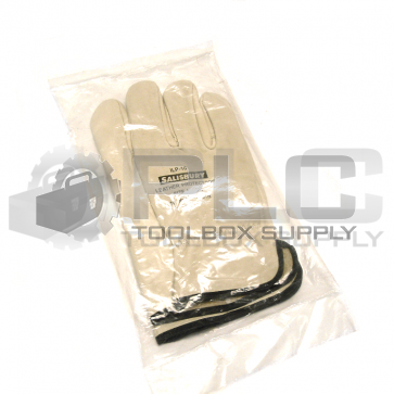 NEW SALISBURY ILP-10 LEATHER PROTECTORS SIZE 10-10 1/2 LENGTH 10" 