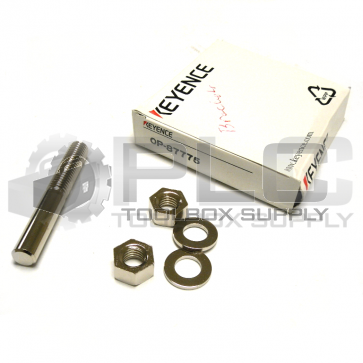 NEW KEYENCE OP-87775 BRACKET AJUSTABLE 85MM LENGTH 18MM WIDTH FLAT M12