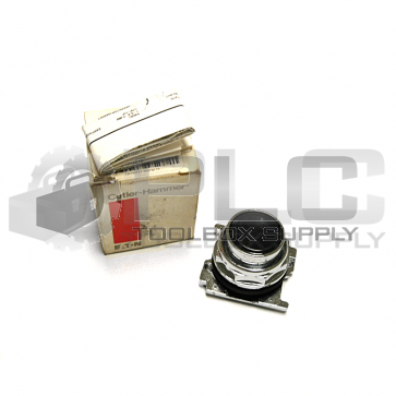 NEW CUTLER HAMMER 10250T101 BLACK PUSH BUTTON