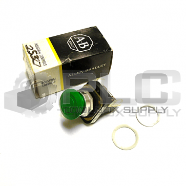 NEW ALLEN BRADLEY 800T-FX D4 SER. T PUSHBUTTON GREEN