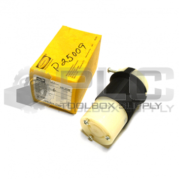 NEW HUBBELL HBL2323 TWIST LOCK CONNECTOR BODY 20A 2 POLE 3 WIRE