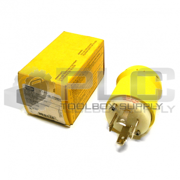 NEW HUBBELL HBL27CM31 LOCKING MALE PLUG 30A 3 POLE 4 WIRE