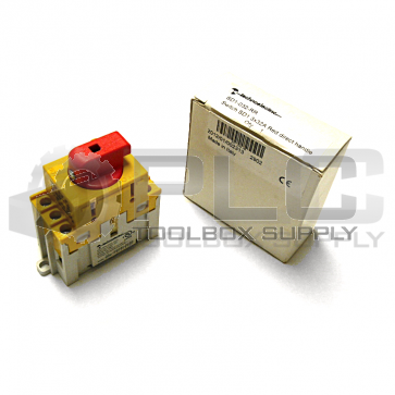 NEW TECHNOELECTRIC SD1-032-RR DISCONNECT SWITCH RED HANDLE 32AMP