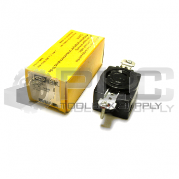 NEW HUBBELL HBL7410BG TWIST LOCK RECEPTACLE 20A 3 POLE 4 WIRE