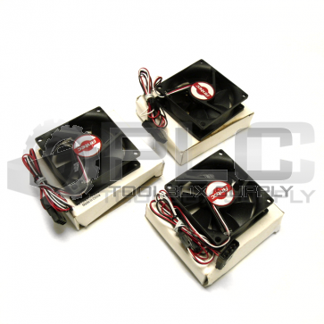 LOT OF 3 NEW ANTEC 80MM CASE FAN