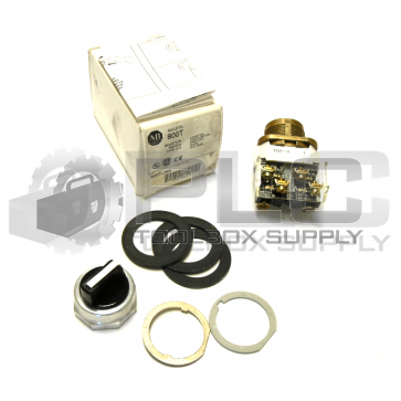 NEW ALLEN BRADLEY 800T-J4A SELECTOR SWITCH BLACK SER T