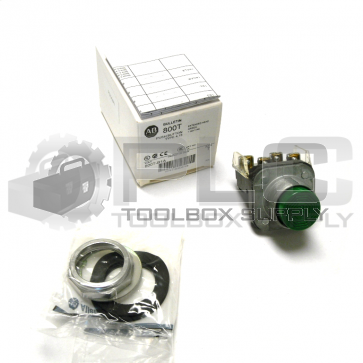 NEW ALLEN BRADLEY 800T-B1A PUSH BOTTON GREEN SER T