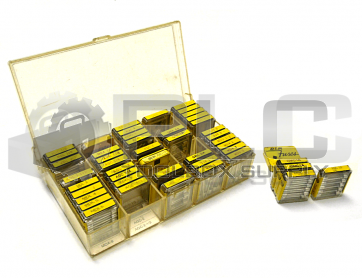 MIXED LOT OF BUSS FUSES WITH CASE D&R