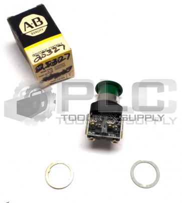  NEW ALLEN BRADLEY 800T-FX1D4 SER.T PUSH BUTTON W/ 800T-XD4 CONTACT BLOCK