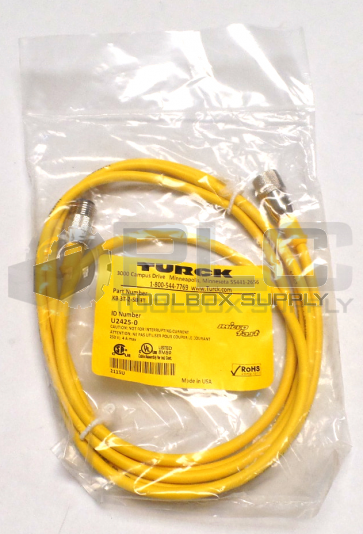 NEW TURCK 3T-2-SB 3T U2425-0 WIRE MICRO FAST CORDSET