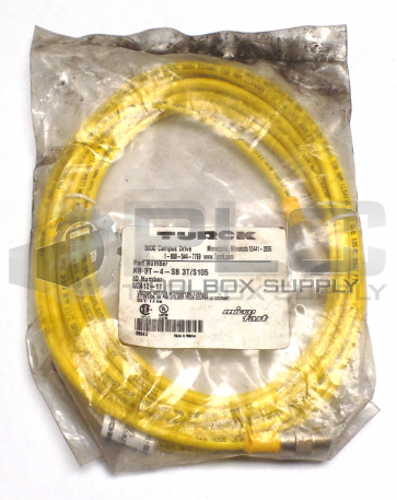 NEW TURCK KB 3T-4-SB 3T/S105 U2412-11 MICROFAST CORDSET 