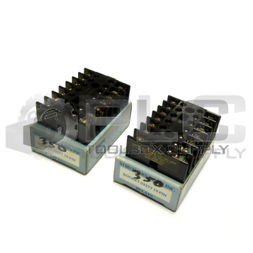 LOT OF 2 NEW STRUTHERS-DUNN 33377 14 PIN RELAY