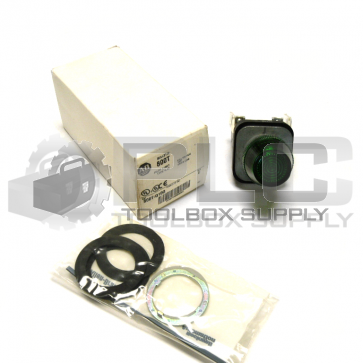 NEW ALLEN BRADLEY 800T-Q10G PILOT LIGHT GREEN SER U