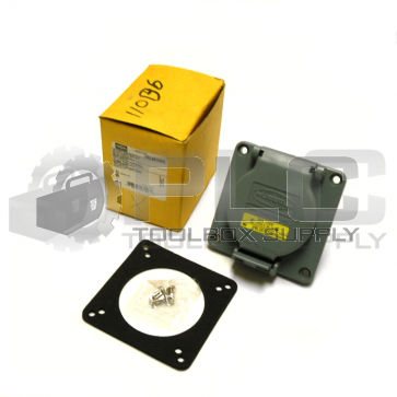 NEW HUBBELL HBL2610SW TWIST-LOCK WATERTIGHT RECEPTACLE 30A 2P 3W