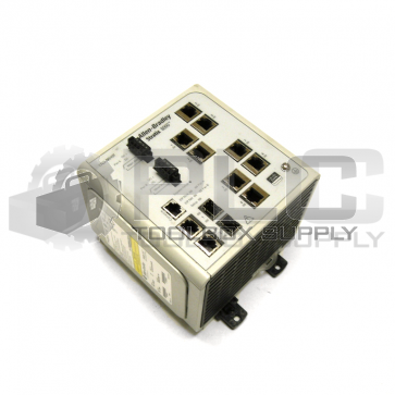 ALLEN BRADLEY 1783-MS10T STRATIX 8000 ETHERNET SWITCH SER A