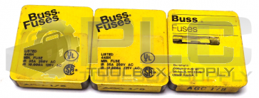 LOT OF 3 PACKS NEW BUSS AGC-1/8 FUSES 3 PACKS OF 5
