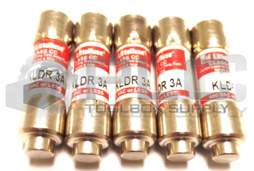 LOT OF 5 NEW LITTELFUSE KLDR 3A CURRENT LIMITING TIME DELAY FUSE